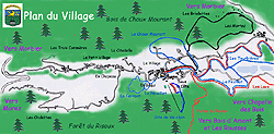 plan des pistes